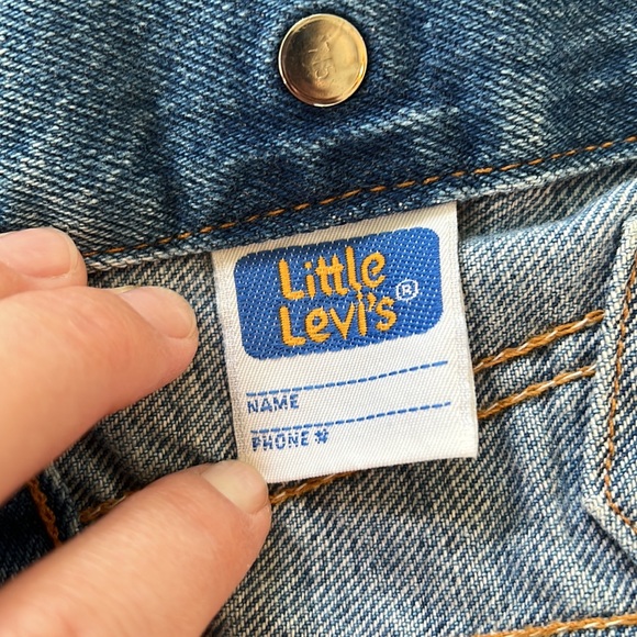 Vintage Levi - denim jacket, 18m, very rare red label - Picture 7 of 10